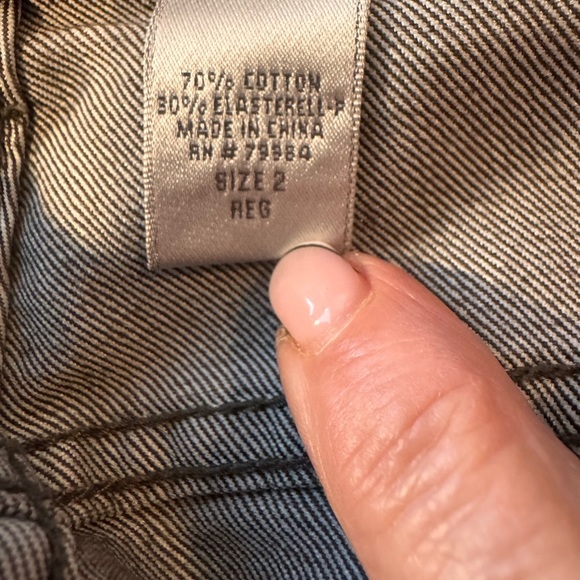 Chico's Women's ultimate fit Slim Leg Jeans in brown - Picture 4 of 11